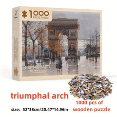 1000pcs Jigsaw Puzzles - Home Wall Decoration - Educational Toy - Birthday Gift