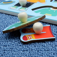 Kids Scratching Board 3D Puzzle Toy Wooden Clothing Cognitive Toy