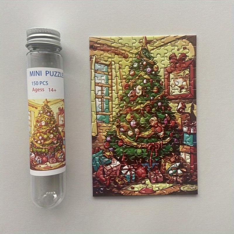 Mini Test Tube Puzzle Painting Jigsaw Toy Educational Game