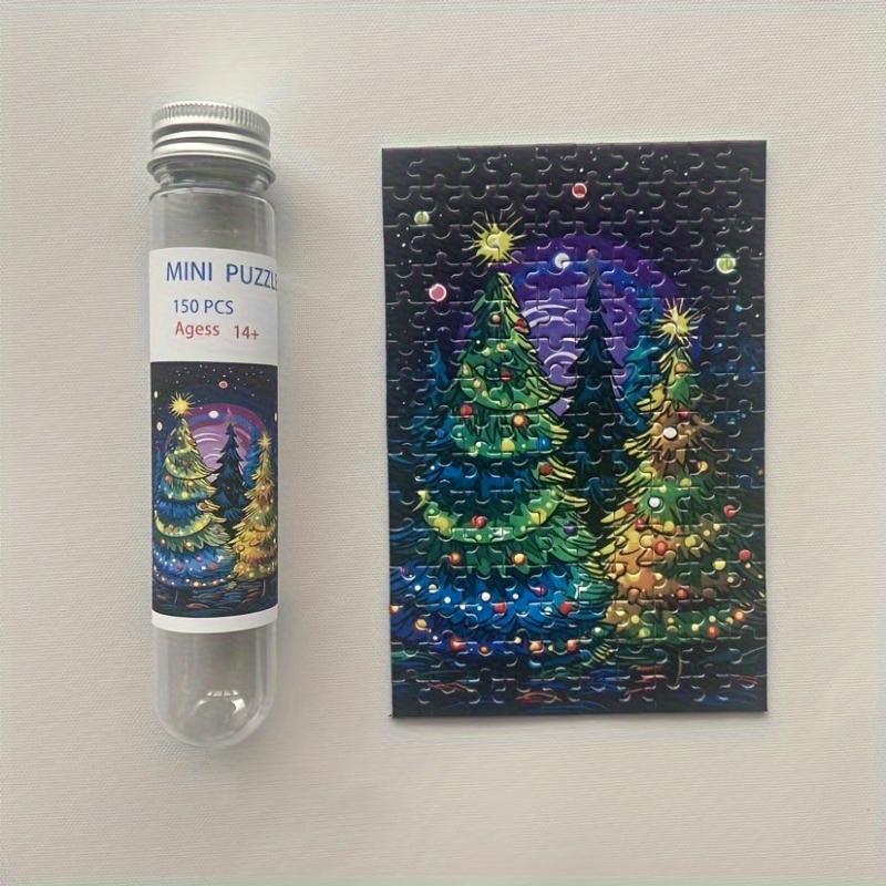 Mini Test Tube Puzzle Painting Jigsaw Toy Educational Game
