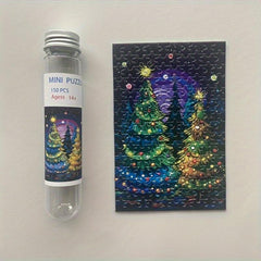 Mini Test Tube Puzzle Painting Jigsaw Toy Educational Game