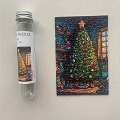 Mini Test Tube Puzzle Painting Jigsaw Toy Educational Game