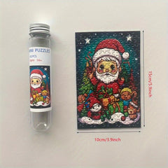 Mini Test Tube Puzzle Painting Jigsaw Toy Educational Game