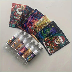 Mini Test Tube Puzzle Painting Jigsaw Toy Educational Game