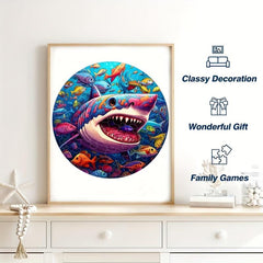 Shark Ocean Amusement Park Advanced Wooden Puzzle