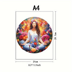 Fairy Wooden Puzzle Creative Special Shapes Adult Birthday Party Games