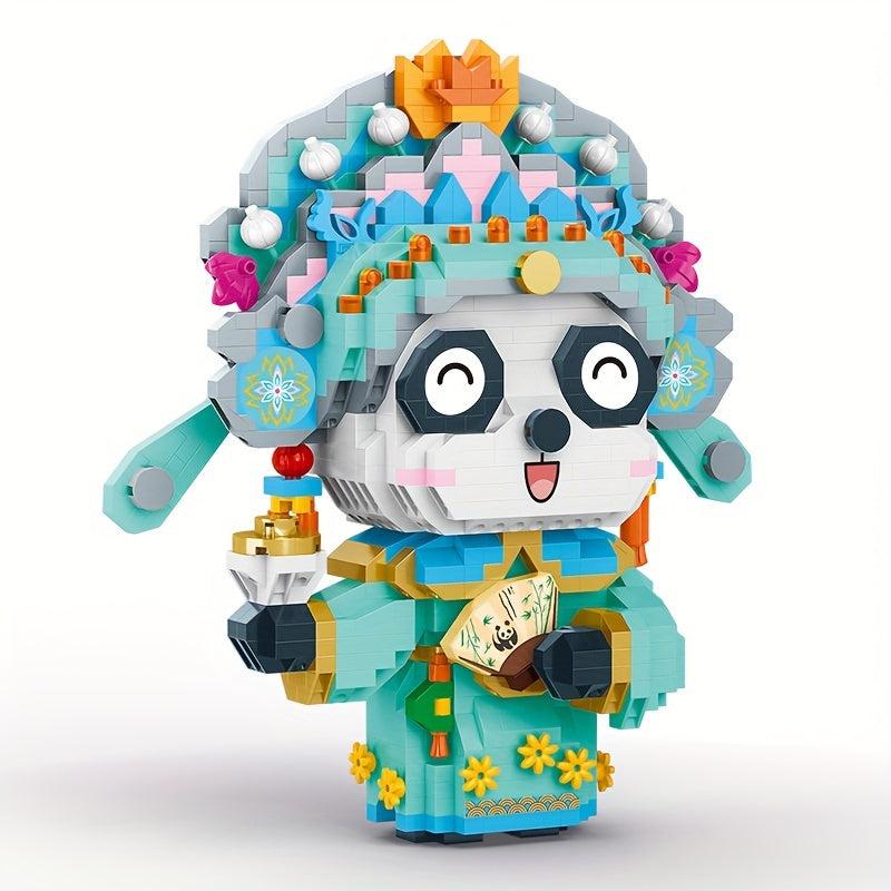 Panda Little Peanuts Micro Particle Building Blocks 1168pcs