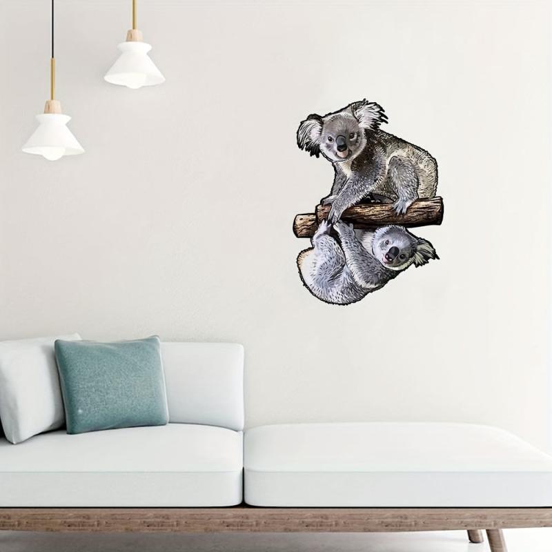 Wooden Koala Puzzle Model Assembly Game Wall Pendant