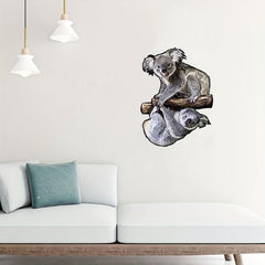 Wooden Koala Puzzle Model Assembly Game Wall Pendant