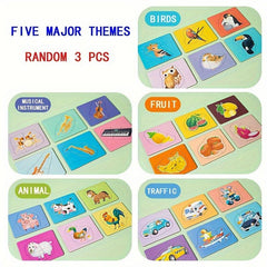 Kids Puzzle Board 5 Themes Baby Early Education Toys
