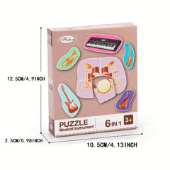 Kids Puzzle Board 5 Themes Baby Early Education Toys