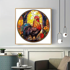 Rooster Wooden Jigsaw Puzzle Difficult Magic Puzzle