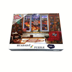 Moonlit Room Study Jigsaw Puzzle 1000 Pieces