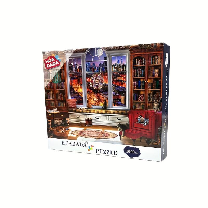 Moonlit Room Study Jigsaw Puzzle 1000 Pieces
