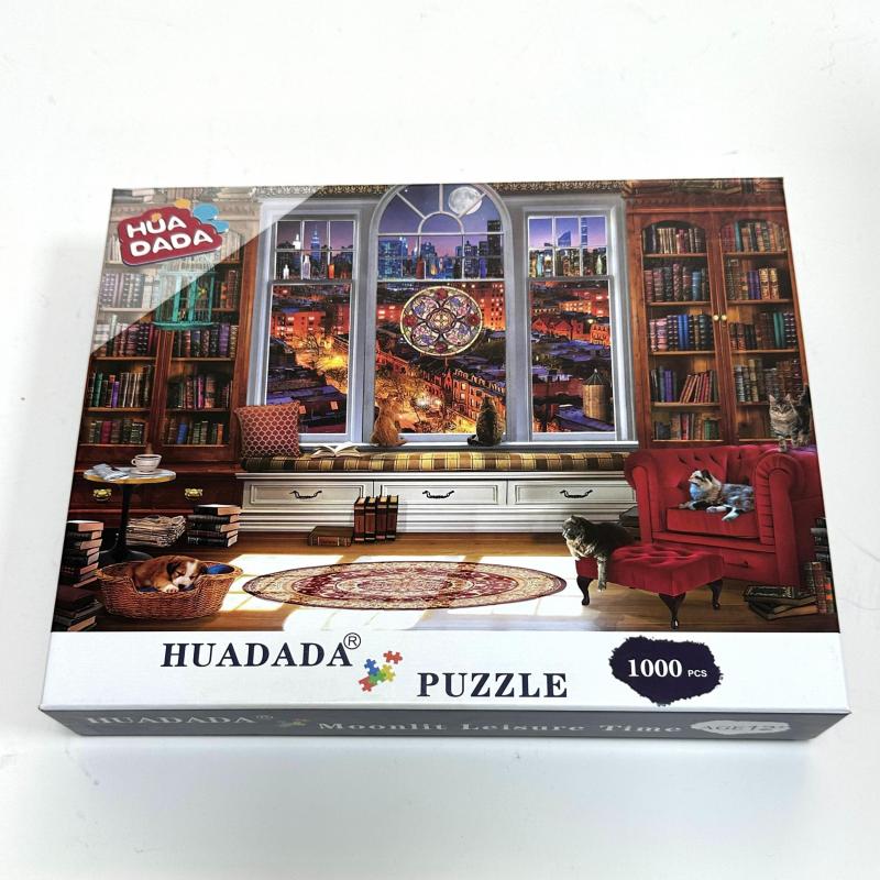 Moonlit Room Study Jigsaw Puzzle 1000 Pieces