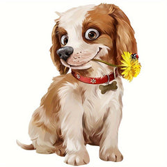 Wooden Dog Animal Puzzles Adult Game Difficult Toy Decorative Painting
