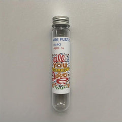 150pcs Test Tube Puzzle Painting Jigsaw Decompressing Toys Educational