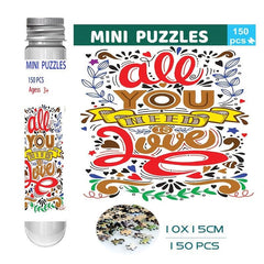 150pcs Test Tube Puzzle Painting Jigsaw Decompressing Toys Educational