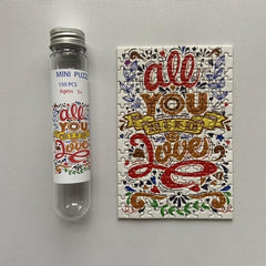 150pcs Test Tube Puzzle Painting Jigsaw Decompressing Toys Educational