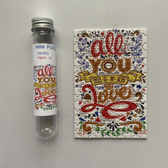 150pcs Test Tube Puzzle Painting Jigsaw Decompressing Toys Educational