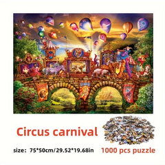 1000pcs Jigsaw Puzzles - Perfect Gift Decompression Toys