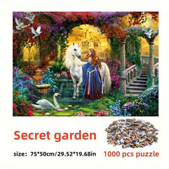 1000pcs Jigsaw Puzzles - Perfect Gift Decompression Toys