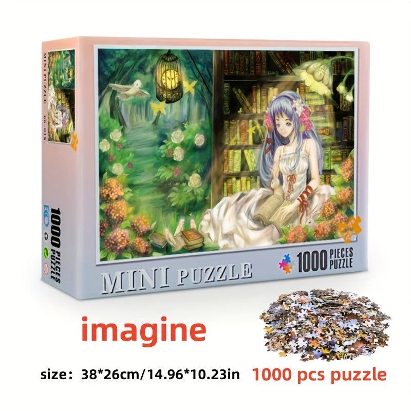 1000pcs Jigsaw Puzzles - Perfect Gift Decompression Toys