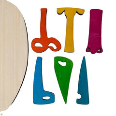 Kids' Puzzle Face Wooden Puzzle for Holiday Gift