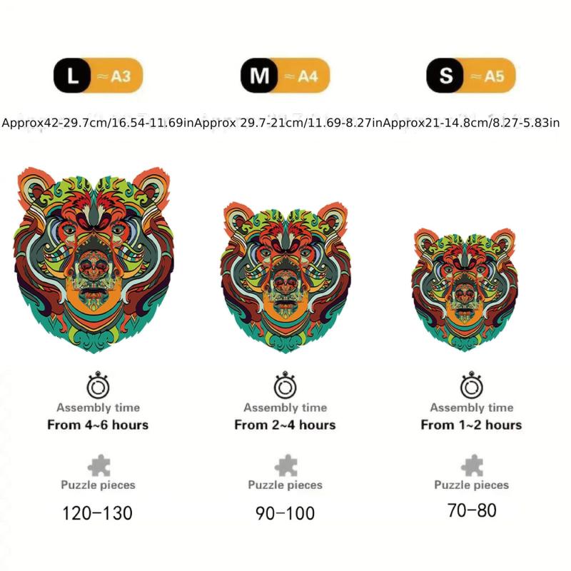 Wooden Puzzle Game for Kids and Adults