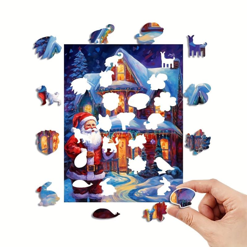 Christmas Animal Puzzle 1000 Pieces for Adults