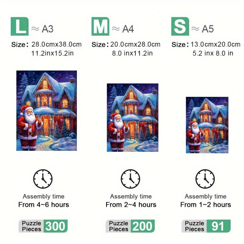 Christmas Animal Puzzle 1000 Pieces for Adults