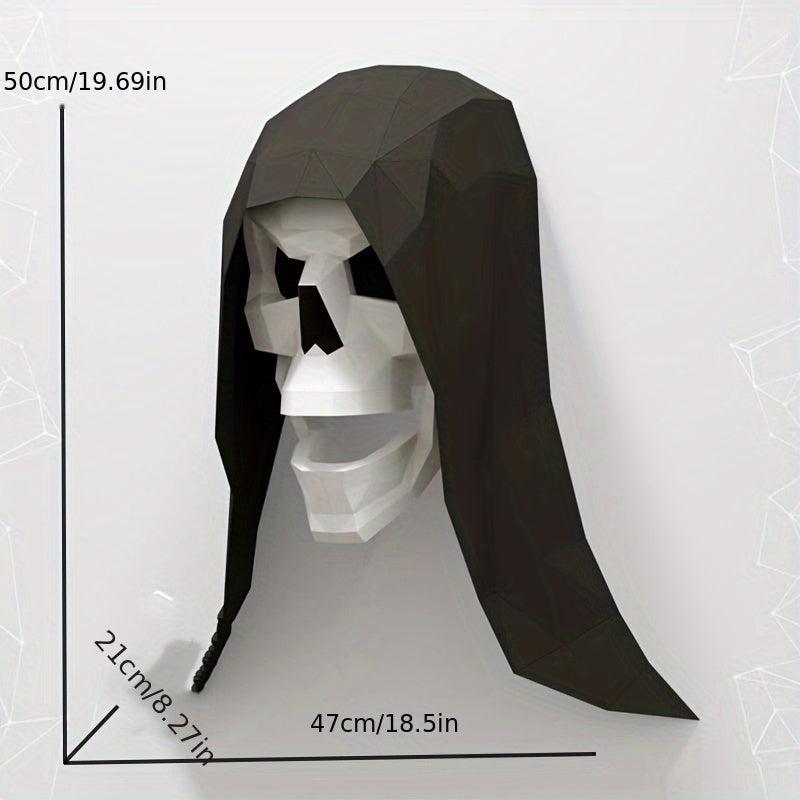 Halloween Skeleton Paper Model DIY Bar Murder Mystery Horror Scene