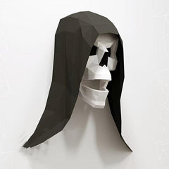 Halloween Skeleton Paper Model DIY Bar Murder Mystery Horror Scene