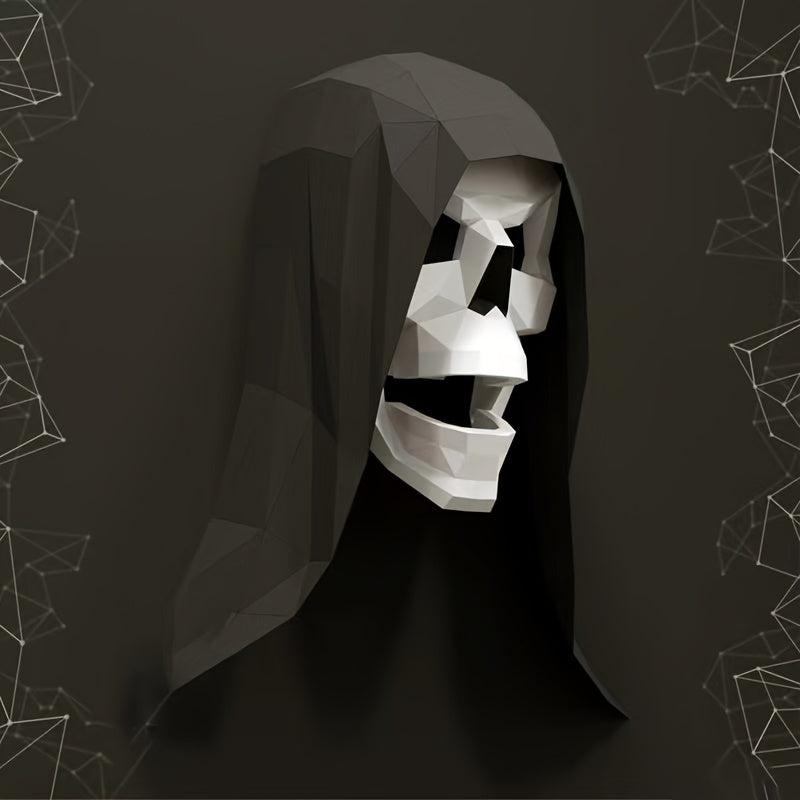 Halloween Skeleton Paper Model DIY Bar Murder Mystery Horror Scene