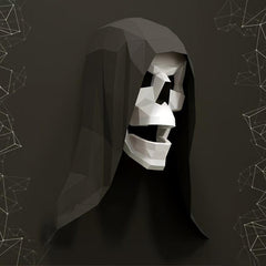 Halloween Skeleton Paper Model DIY Bar Murder Mystery Horror Scene