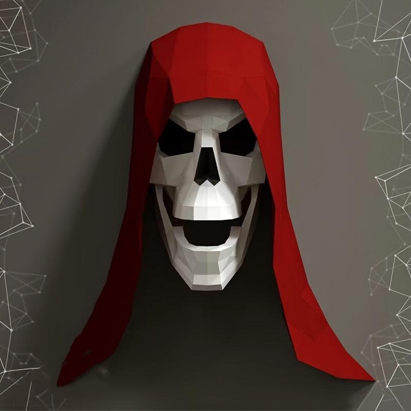 Halloween Skeleton Paper Model DIY Bar Murder Mystery Horror Scene