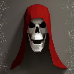 Halloween Skeleton Paper Model DIY Bar Murder Mystery Horror Scene