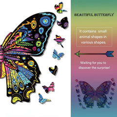Paper Animal Shape Puzzle Unique Shape Puzzle Magic Paper Puzzle