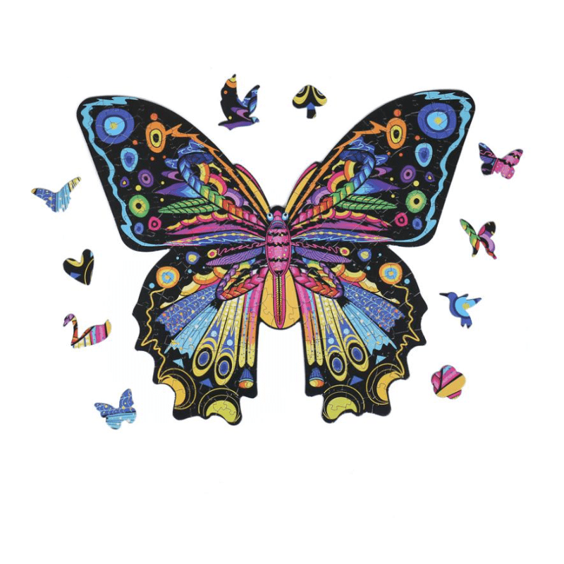 Paper Animal Shape Puzzle Unique Shape Puzzle Magic Paper Puzzle