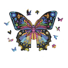 Paper Animal Shape Puzzle Unique Shape Puzzle Magic Paper Puzzle