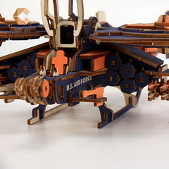 Armed Helicopter Military Theme Puzzle DIY Puzzle