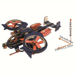 Armed Helicopter Military Theme Puzzle DIY Puzzle