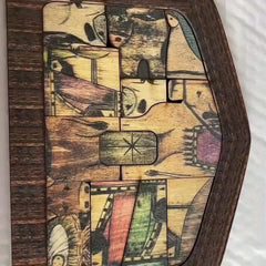 Easter Scene Wooden Puzzle Board Decorative Jesus Puzzle