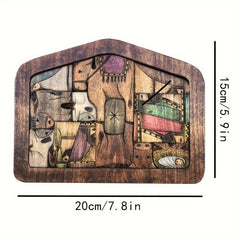 Easter Scene Wooden Puzzle Board Decorative Jesus Puzzle
