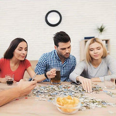 1000-Piece Landscape Painting Puzzle for Stress Relief and Creativity