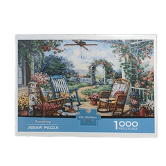 1000-Piece Landscape Painting Puzzle for Stress Relief and Creativity