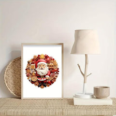 Wooden Puzzle Santa Christmas Gift Adult Stress Relief