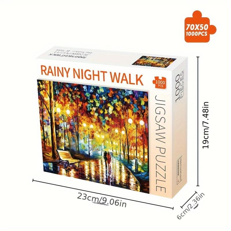 1000 Pc Rectangular Puzzle Toy 70 Size Fine Craftsmanship Thickened Materials