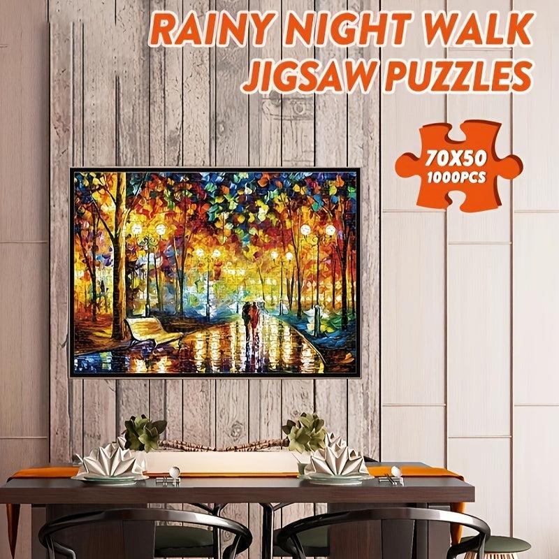 1000 Pc Rectangular Puzzle Toy 70 Size Fine Craftsmanship Thickened Materials