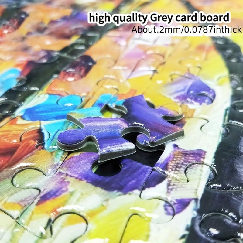 1000 Pc Rectangular Puzzle Toy 70 Size Fine Craftsmanship Thickened Materials